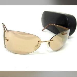 Fendi gold sunglasses